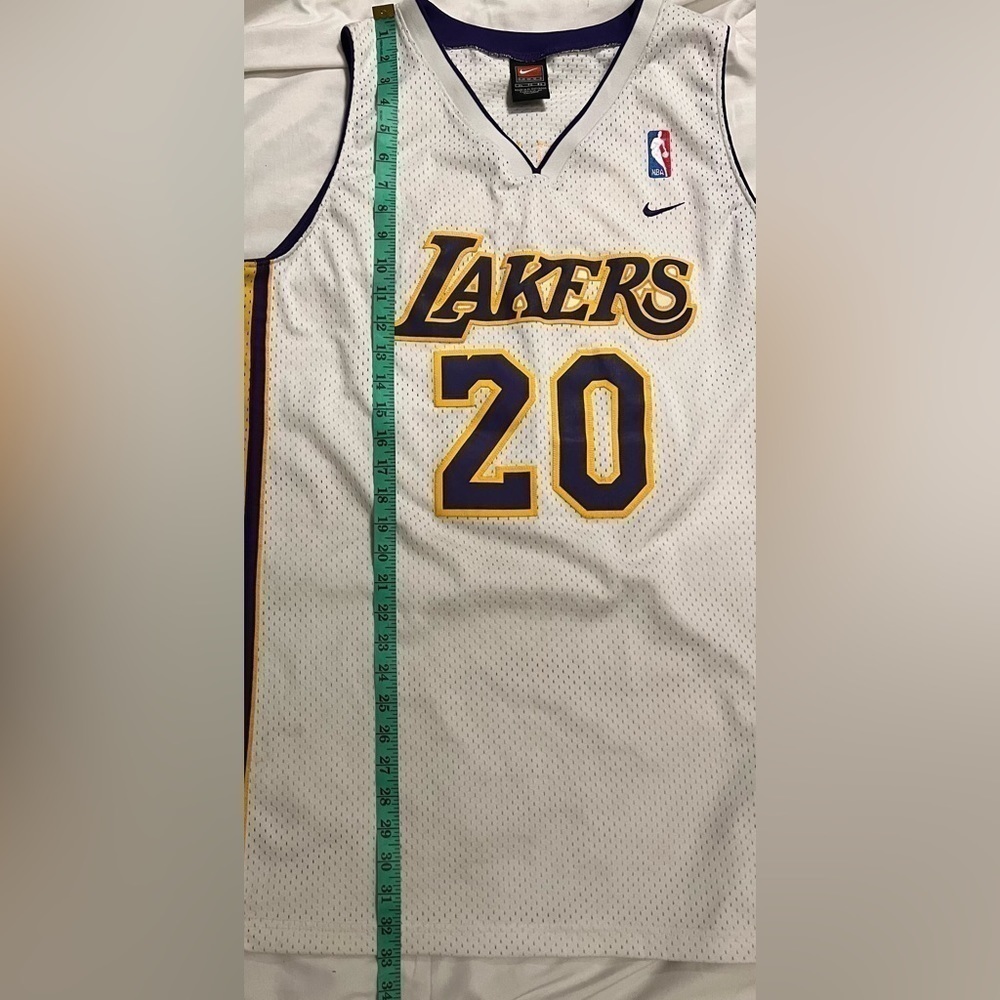 Gary Payton “The Glove” Los Angeles Lakers Nike Vintage Basketball Jersey - Picture 3 of 9